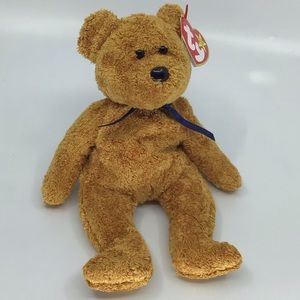 Fuzz the bear Beanie Baby